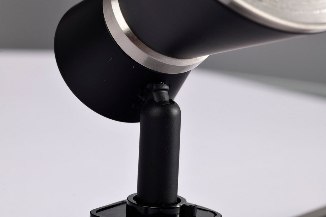 Myhouse Lighting Nuvo Lighting - TH644 - LED Track Head - Matte Black / Brushed Nickel