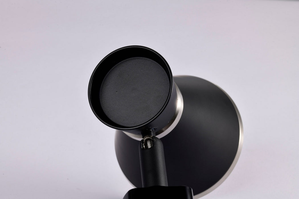 Myhouse Lighting Nuvo Lighting - TH644 - LED Track Head - Matte Black / Brushed Nickel