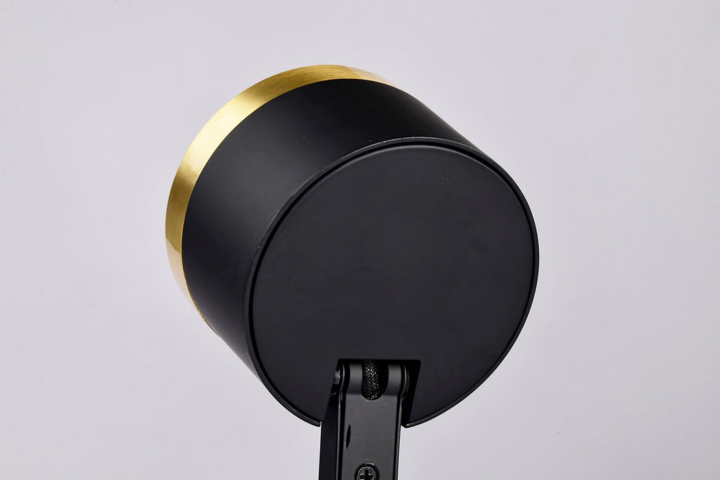 Myhouse Lighting Nuvo Lighting - TH645 - LED Track Head - Matte Black / Brushed Brass