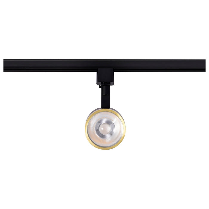 Myhouse Lighting Nuvo Lighting - TH645 - LED Track Head - Matte Black / Brushed Brass