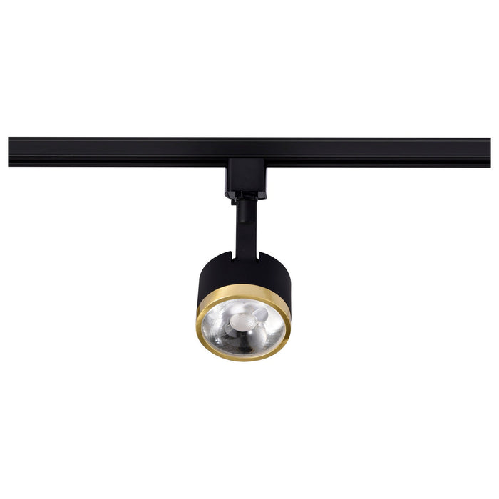 Myhouse Lighting Nuvo Lighting - TH645 - LED Track Head - Matte Black / Brushed Brass