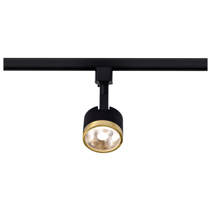 Myhouse Lighting Nuvo Lighting - TH645 - LED Track Head - Matte Black / Brushed Brass