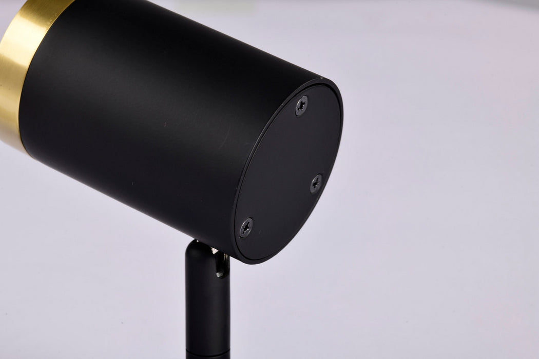 Myhouse Lighting Nuvo Lighting - TH647 - LED Track Head - Matte Black / Brushed Brass
