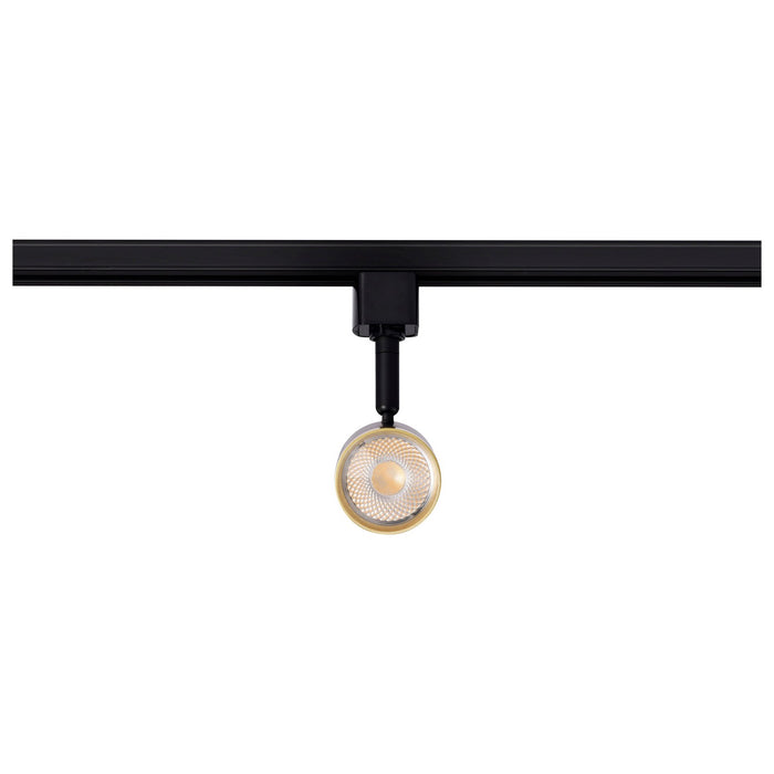 Myhouse Lighting Nuvo Lighting - TH647 - LED Track Head - Matte Black / Brushed Brass