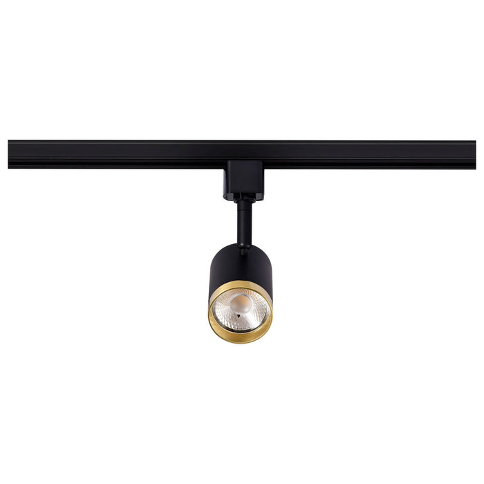 Myhouse Lighting Nuvo Lighting - TH647 - LED Track Head - Matte Black / Brushed Brass