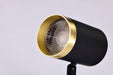 Myhouse Lighting Nuvo Lighting - TH647 - LED Track Head - Matte Black / Brushed Brass