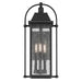 Myhouse Lighting Kichler - 49715BKT - Three Light Outdoor Wall Mount - Harbor Row - Textured Black