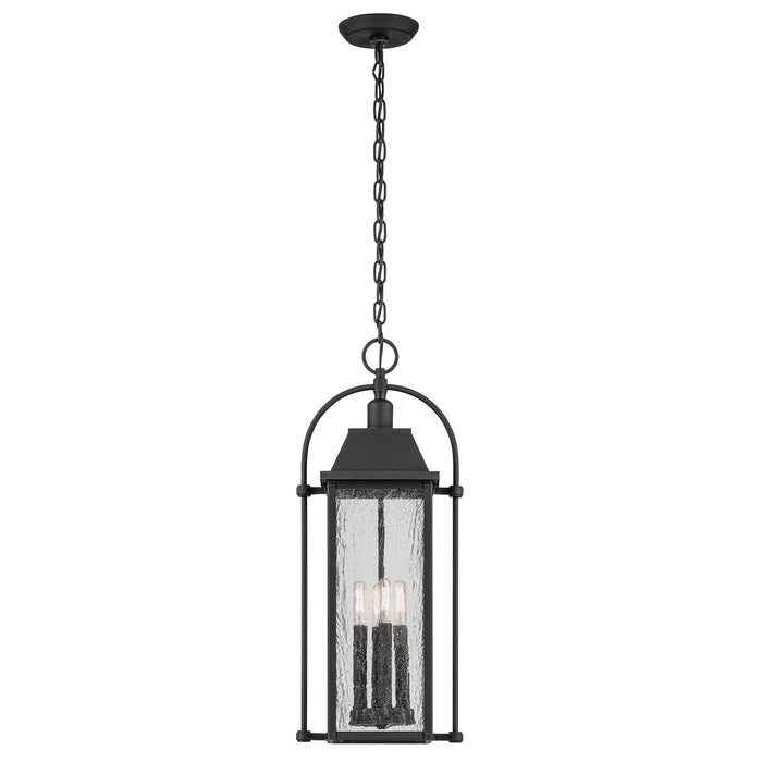 Myhouse Lighting Kichler - 49718BKT - Four Light Outdoor Pendant - Harbor Row - Textured Black