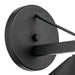 Myhouse Lighting Kichler - 49061BK - One Light Outdoor Wall Mount - Ripley - Black