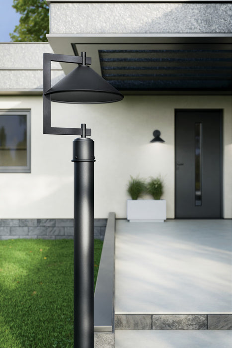 Myhouse Lighting Kichler - 49063BK - One Light Outdoor Post Mount - Ripley - Black