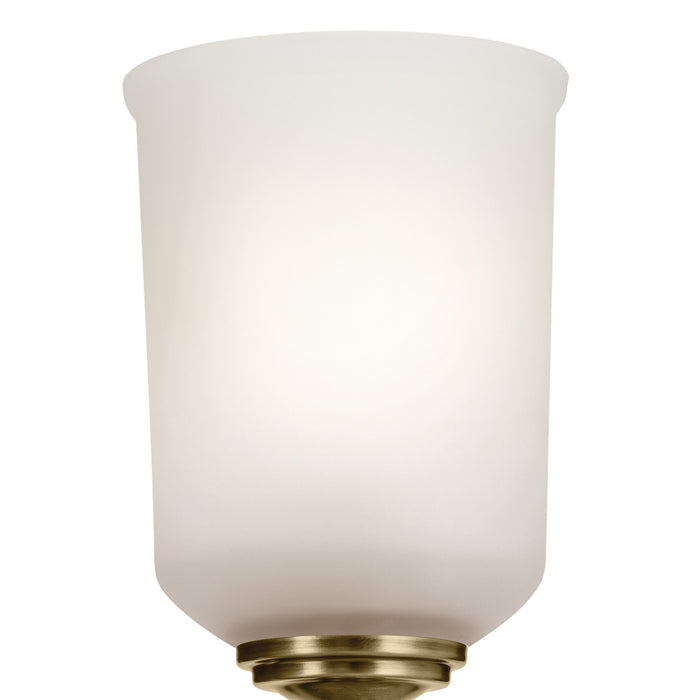 Myhouse Lighting Kichler - 45572NBR - One Light Wall Sconce - Shailene - Natural Brass