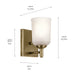 Myhouse Lighting Kichler - 45572NBR - One Light Wall Sconce - Shailene - Natural Brass