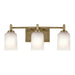 Myhouse Lighting Kichler - 45574NBR - Three Light Bath - Shailene - Natural Brass