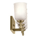 Myhouse Lighting Kichler - 45575NBR - Four Light Bath - Shailene - Natural Brass