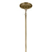 Myhouse Lighting Kichler - 43674NBR - One Light Mini Pendant - Shailene - Natural Brass