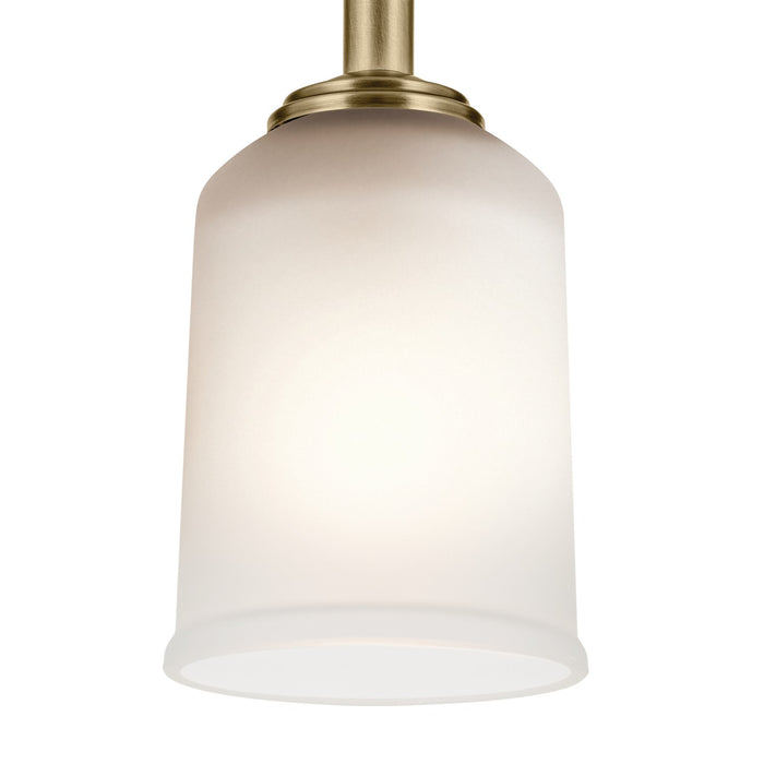 Myhouse Lighting Kichler - 43674NBR - One Light Mini Pendant - Shailene - Natural Brass