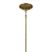 Myhouse Lighting Kichler - 43670NBR - Three Light Mini Chandelier - Shailene - Natural Brass