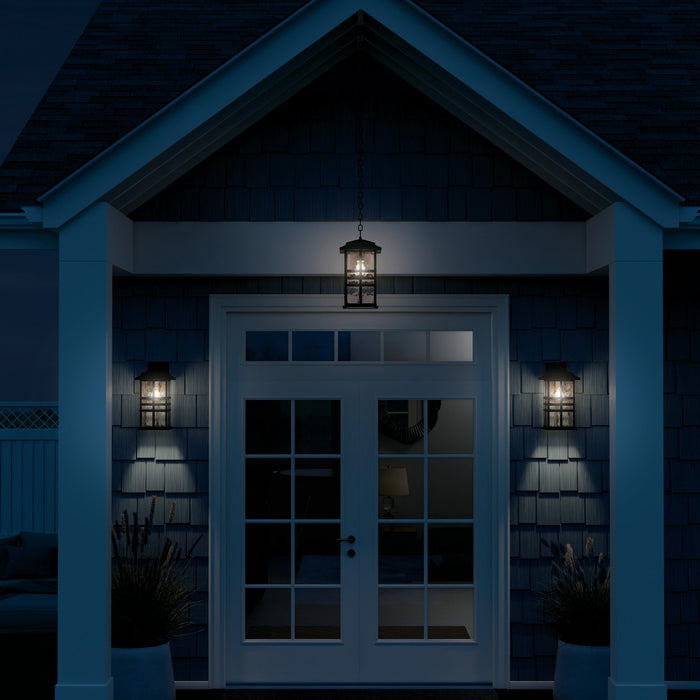 Myhouse Lighting Kichler - 49831BKT - One Light Outdoor Wall Mount - Beacon Square - Textured Black