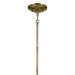 Myhouse Lighting Kichler - 43671NBR - Five Light Chandelier - Shailene - Natural Brass