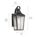 Myhouse Lighting Kichler - 49735BKT - One Light Outdoor Wall Mount - Forestdale - Textured Black