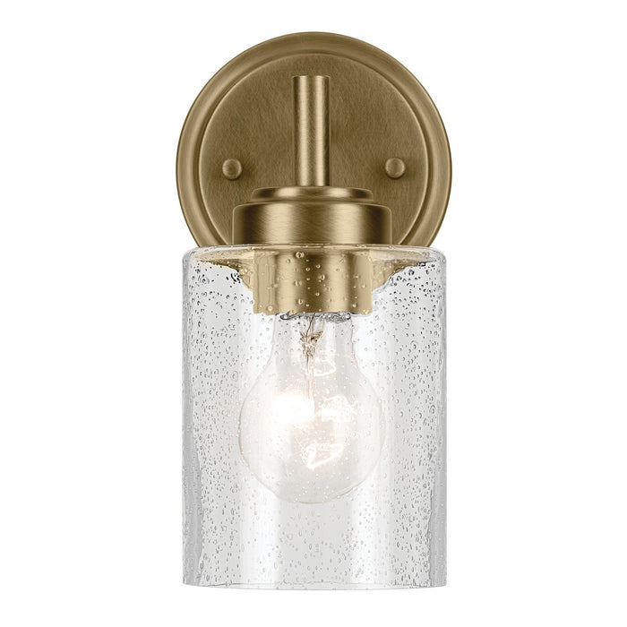 Myhouse Lighting Kichler - 45910NBR - One Light Wall Sconce - Winslow - Natural Brass