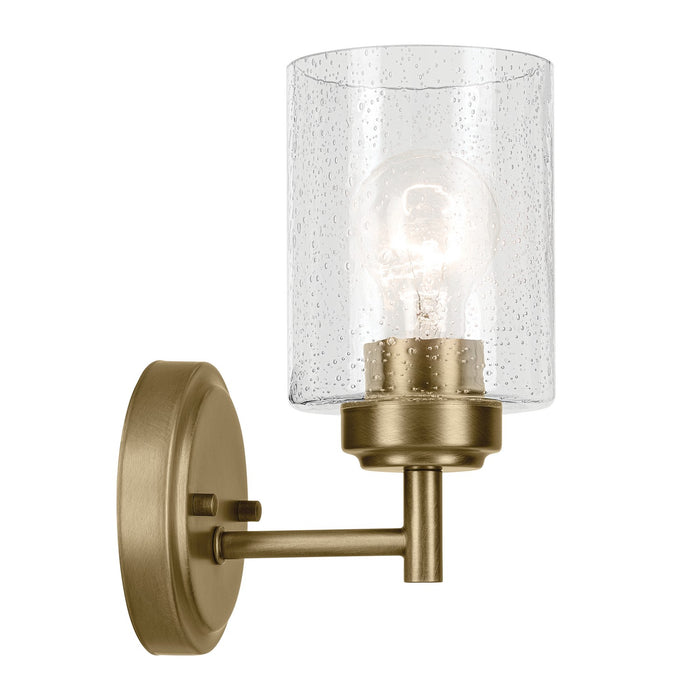 Myhouse Lighting Kichler - 45910NBR - One Light Wall Sconce - Winslow - Natural Brass