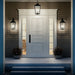 Myhouse Lighting Kichler - 49737BKT - Two Light Outdoor Wall Mount - Forestdale - Textured Black