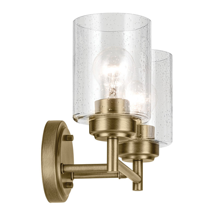 Myhouse Lighting Kichler - 45885NBR - Two Light Bath - Winslow - Natural Brass