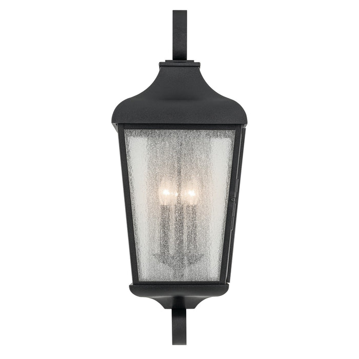 Myhouse Lighting Kichler - 49738BKT - Three Light Outdoor Wall Mount - Forestdale - Textured Black