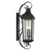 Myhouse Lighting Kichler - 49738BKT - Three Light Outdoor Wall Mount - Forestdale - Textured Black