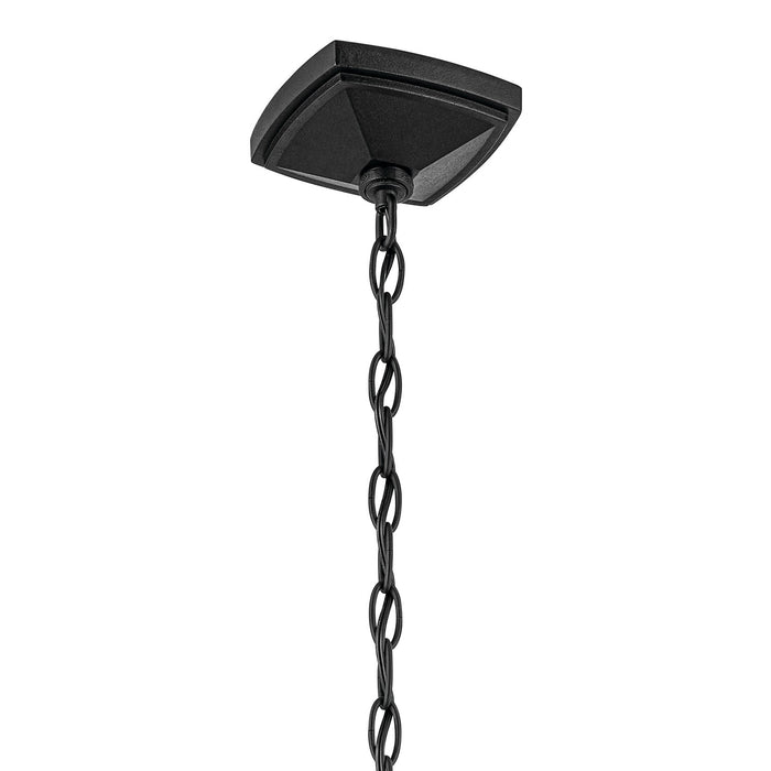 Myhouse Lighting Kichler - 49740BKT - Four Light Outdoor Pendant - Forestdale - Textured Black