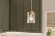 Myhouse Lighting Kichler - 44032NBR - One Light Mini Pendant - Winslow - Natural Brass