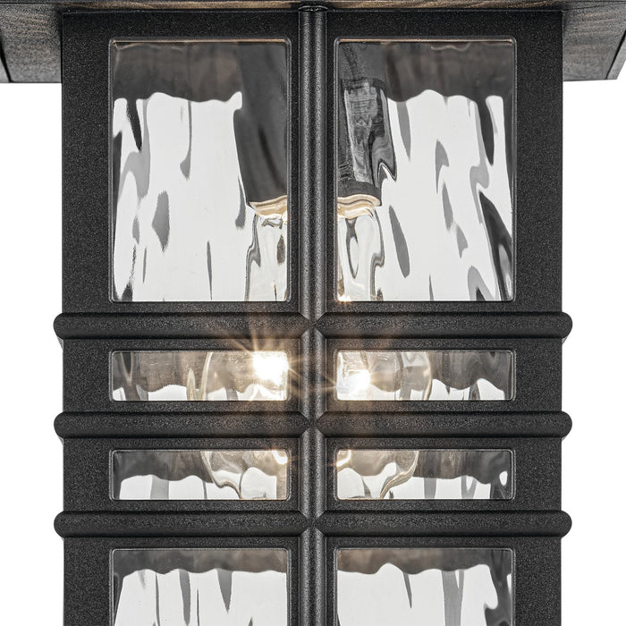 Myhouse Lighting Kichler - 49829BKT - One Light Outdoor Wall Mount - Beacon Square - Textured Black