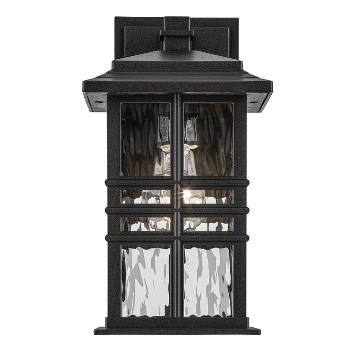 Myhouse Lighting Kichler - 49829BKT - One Light Outdoor Wall Mount - Beacon Square - Textured Black