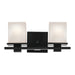 Myhouse Lighting Kichler - 45150BK - Two Light Bath - Tully - Black