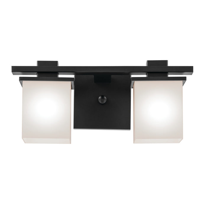 Myhouse Lighting Kichler - 45150BK - Two Light Bath - Tully - Black