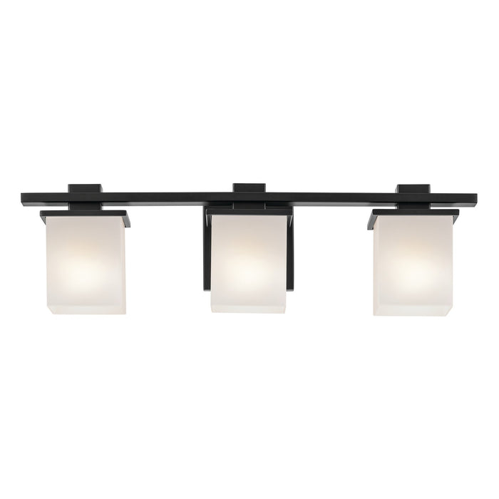 Myhouse Lighting Kichler - 45151BK - Three Light Bath - Tully - Black