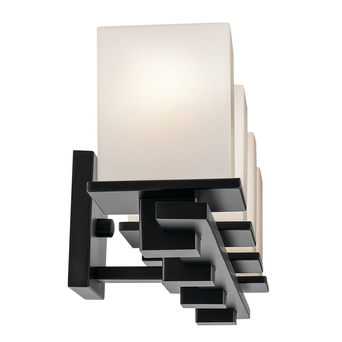 Myhouse Lighting Kichler - 45152BK - Four Light Bath - Tully - Black