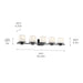 Myhouse Lighting Kichler - 45193BK - Five Light Bath - Tully - Black