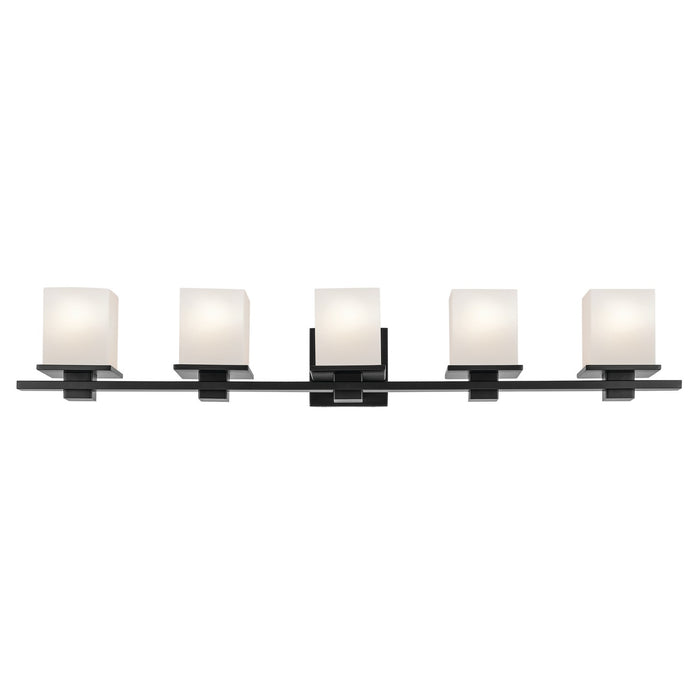 Myhouse Lighting Kichler - 45193BK - Five Light Bath - Tully - Black