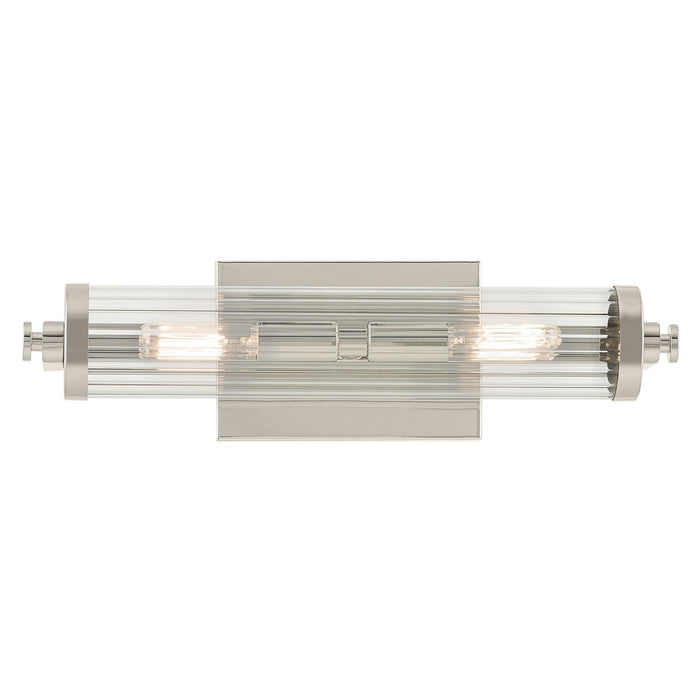 Myhouse Lighting Kichler - 45648PN - Two Light Wall Sconce - Azores - Polished Nickel