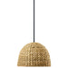 Myhouse Lighting Kichler - 44399BK - One Light Mini Pendant - Raffiana - Black