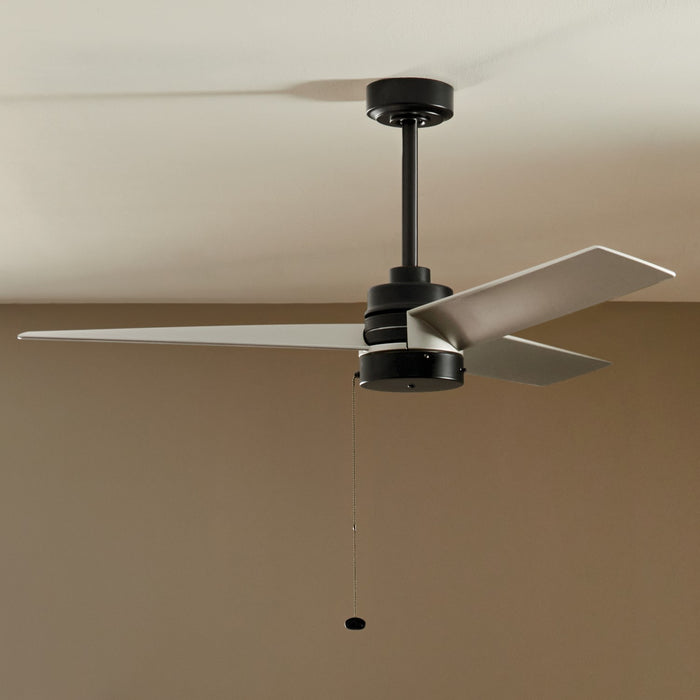 Myhouse Lighting Kichler - 300375SBK - 52"Ceiling Fan - Spyn Lite - Satin Black