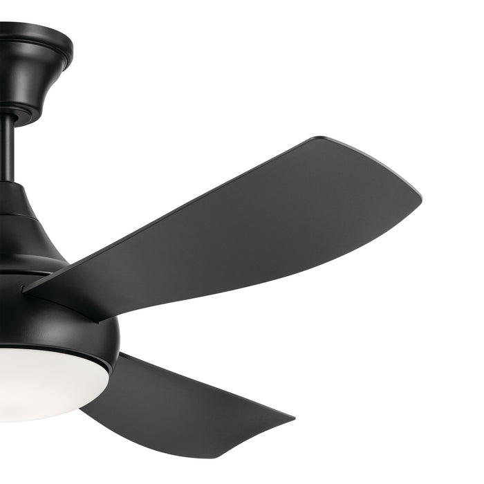 Myhouse Lighting Kichler - 310354SBK - 54"Ceiling Fan - Ample - Satin Black