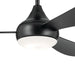 Myhouse Lighting Kichler - 310354SBK - 54"Ceiling Fan - Ample - Satin Black