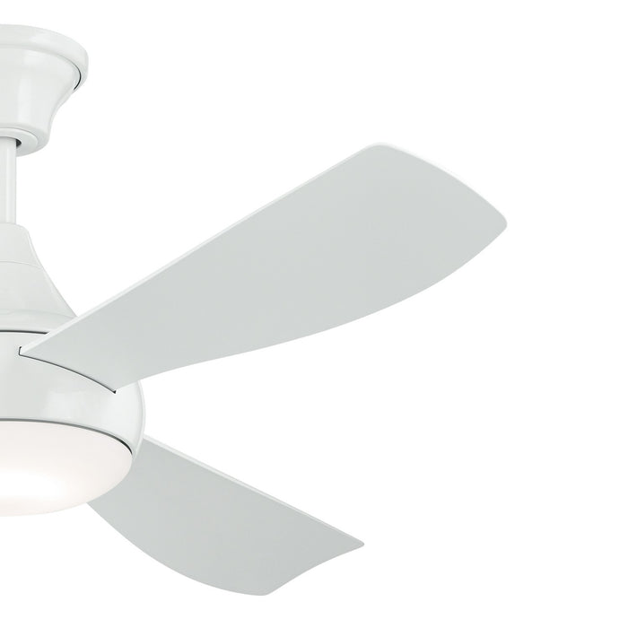 Myhouse Lighting Kichler - 310354WH - 54"Ceiling Fan - Ample - White