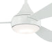 Myhouse Lighting Kichler - 310354WH - 54"Ceiling Fan - Ample - White