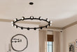 Myhouse Lighting Kichler - 52644BK - 15 Light Chandelier - Palta - Black