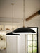 Myhouse Lighting Kichler - 52638BK - One Light Pendant - Delarosa - Black