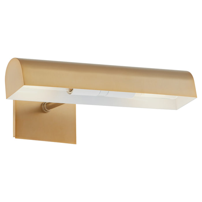 Myhouse Lighting Quorum - 410-15-80 - Two Light Picture Light - Picture Lights - Aged Brass